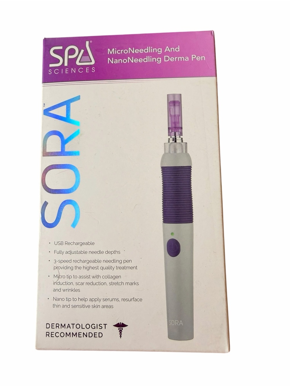 🌸 SPA Sciences SORA Microneedling & NanoNeedling Derma Pen 🌸